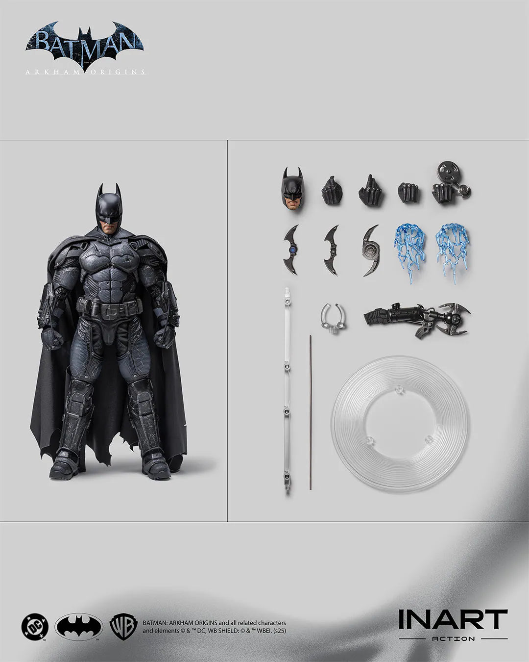 Batman Arkham Origins (Battle Damaged) InArt Action Series