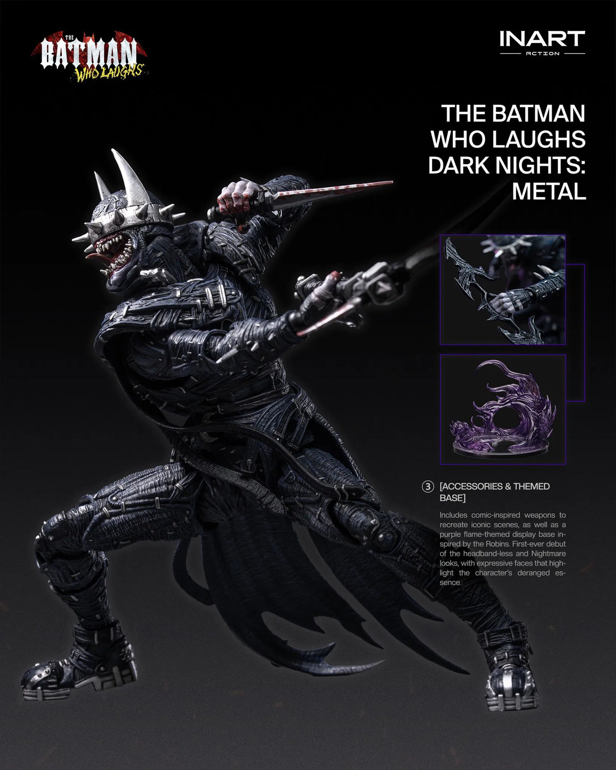 DC Dark Knights: Batman Who Laughs InArt Action Series