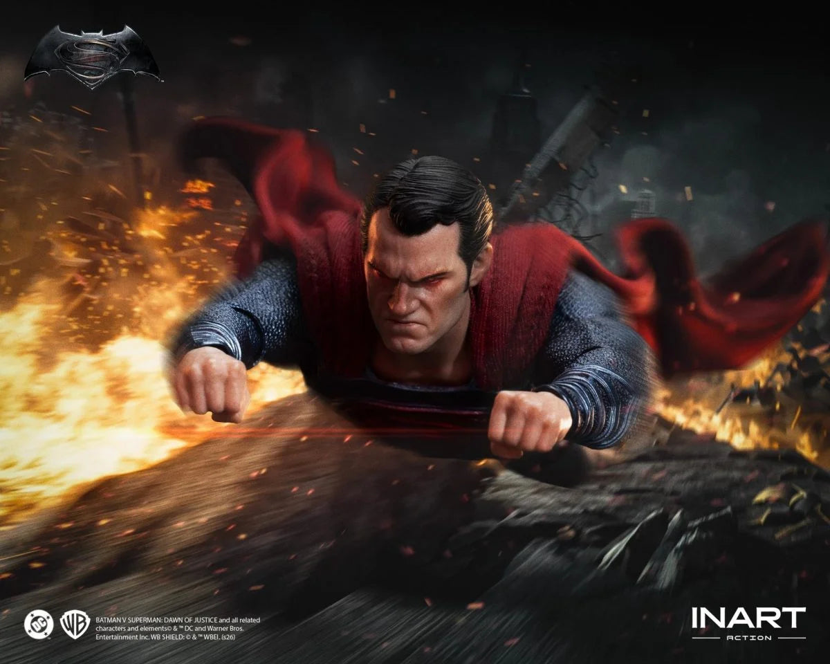 Superman: Man of Steel InArt Action Escala 1/12