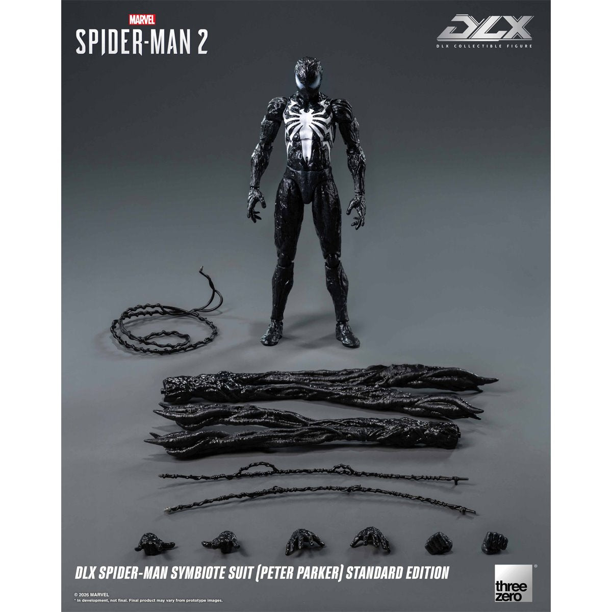Spider-Man Traje Simbionte Threezero DLX 1/12