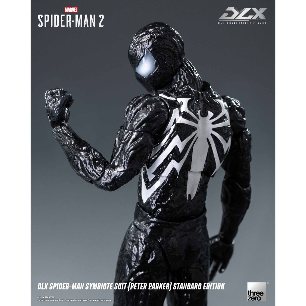 Spider-Man Traje Simbionte Threezero DLX 1/12