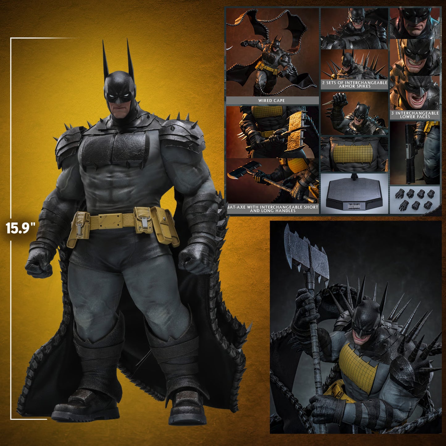 Absolute Batman Hot Toys Escala 1/6